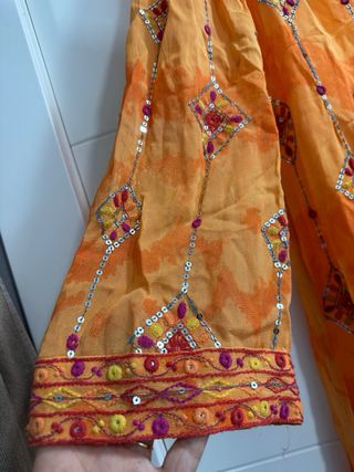 Túnica Zara Talla XL con pedrería