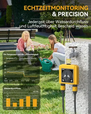 RainPoint Programador Riego WiFi 2 Salidas