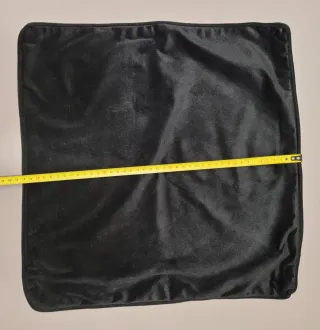 Fundas de cojin negras y grises