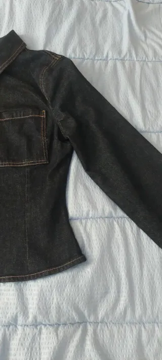 Camiseta Vaquera Zara Talla S