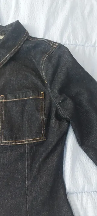 Camiseta Vaquera Zara Talla S