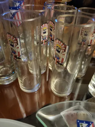 Lote Vasos Atlético de Madrid