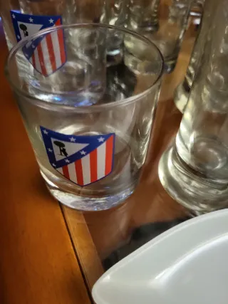 Lote Vasos Atlético de Madrid