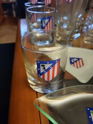 Lote Vasos Atlético de Madrid
