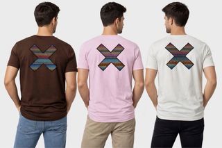 Camisetas Blue Banana con diseño X