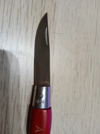 Coltello Opinel Rosso con Portachiavi