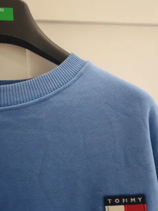 Felpa Tommy Hilfiger Azzurra Taglia M