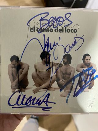 CD El Canto del Loco - Personas Firmado