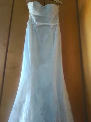 Vestido de Novia Sirena Elegante con corset