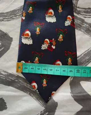 Cravatta vintage Natale Babbo Natale