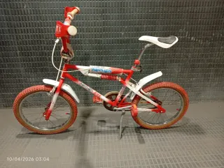 Bicicleta BMX Derbi Panther Roja y Blanca