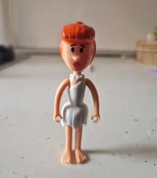 FIGURA BILMA LOS PICAPIEDRA AÑO 1983 NUEVA A ESTRE