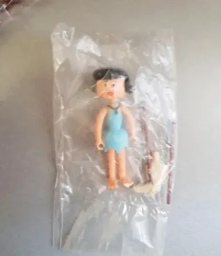 FIGURA BILMA LOS PICAPIEDRA AÑO 1983 NUEVA A ESTRE