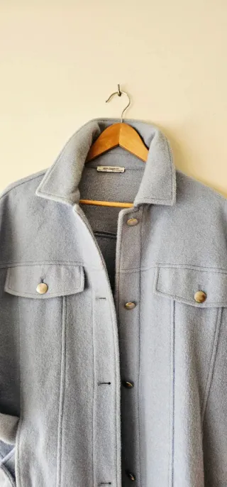 Cazadora Zara Talla M Azul