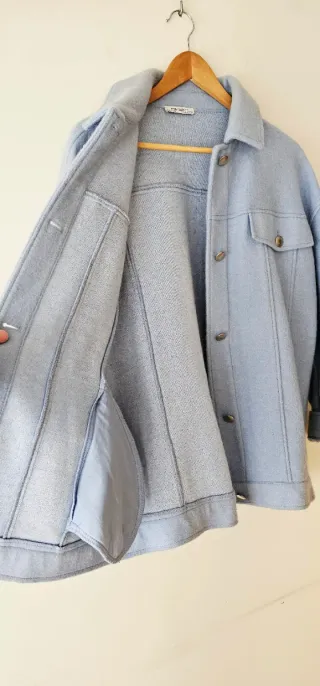 Cazadora Zara Talla M Azul