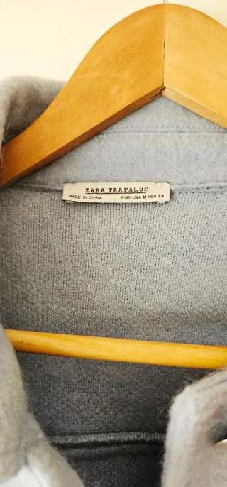Cazadora Zara Talla M Azul