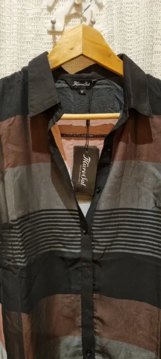 Camisa Blanche Talla M Estampada