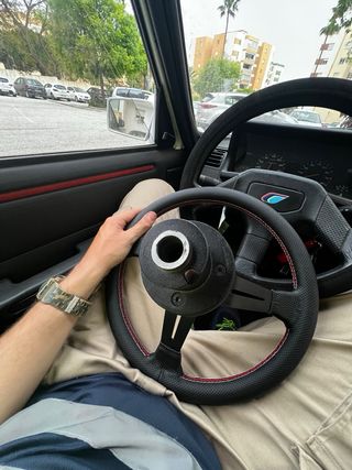 Volante Nardi Desplazado Peugeot 205 + Piña