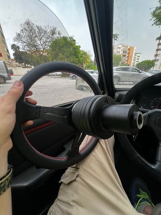 Volante Nardi Desplazado Peugeot 205 + Piña