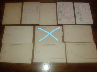 Lotto 10 cartoline anni 60/70 non scritte