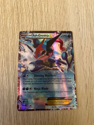 Ash-Greninja EX Carta Pokémon