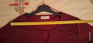 Maglia donna Janina rosso glitterato