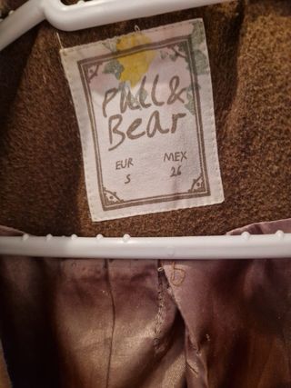 Chaqueta Pull&Bear Marrón Mujer