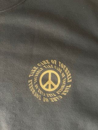 Sweatshirt H&M Verde Tamanho M