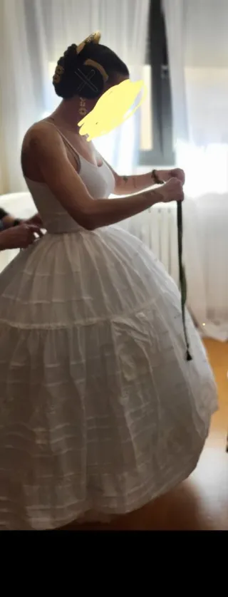 Traje de Fallera con/sin Cancán