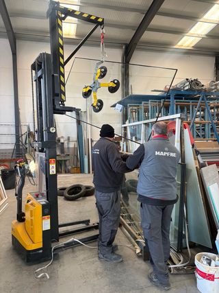 Instalacion Robot cristalero