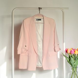 Blazer Rosa Zara Talla XXL