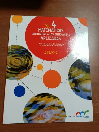 Matemáticas Orientadas a las Enseñanzas Aplicadas