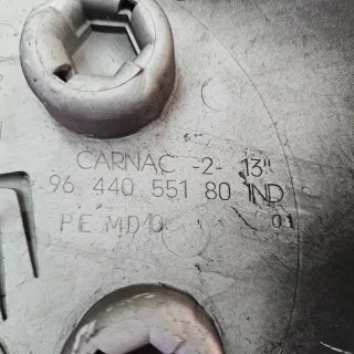 1 Tapacubo Citroën 13 pulgadas carnac 9644055180