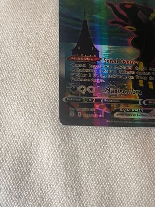 Umbreon VMAX Carta Pokémon 215/203