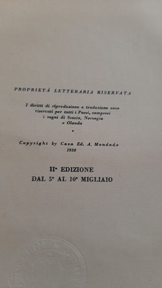 Libro Vintage L'Italia al Polo Nord