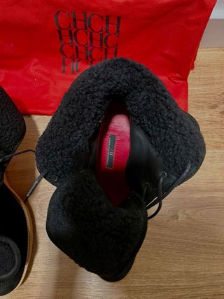Botas Carolina Herrera ante negras