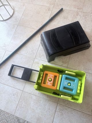 Maletín Gimnasia Barra, Pesas y Step