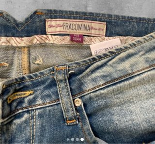 Pantaloni Francomina donna jeans con strass