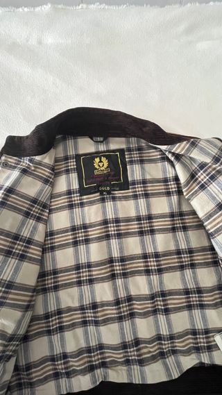 Cazadora Belstaff Caballero Marrón Corta GOLD