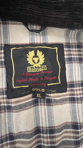 Cazadora Belstaff Caballero Marrón Corta GOLD