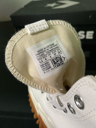 Converse Run Star Motion blancas