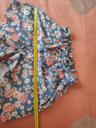 Falda pantalón corta floral
