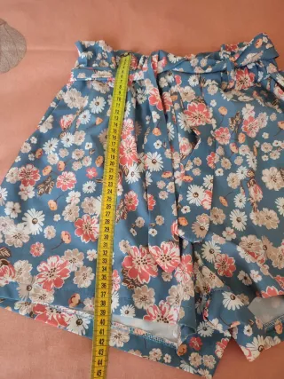 Falda pantalón corta floral