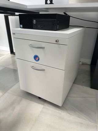 Cajonera de oficina FAMO blanca