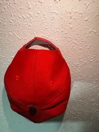 Gorra New Era NY Roja y Negra