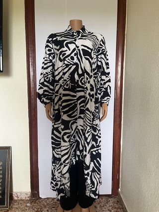 Conjunto mujer estampado cebra