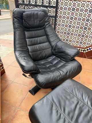 Sillón relax Granfort reclinable + reposapié