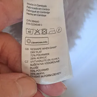 Pullover H&M grigio perla oversize