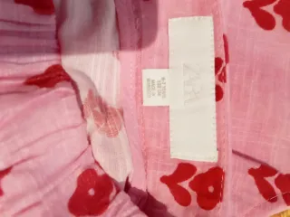 Conjunto Zara Niña Flores Rosa T. 6-7 Años