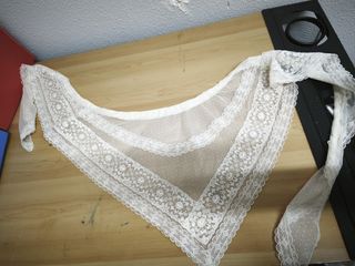 Traje Regional Huertana Morado y Blanco